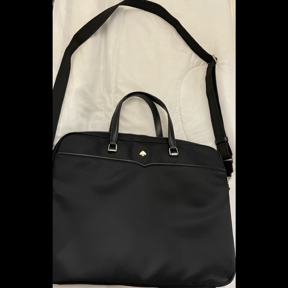 kate spade Bags Kate Spade Nwot Jae Nylon Laptop Bag Black Poshmark